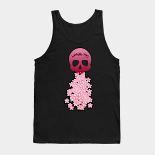 Hanahaki Flower Skull Tank Top